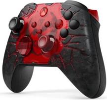 xbox series s - Microsoft Xbox Wireless Controller Gears of War: E-Day Limited Edition Juoda, Raudona (Black, Red) - 3 nuotrauka