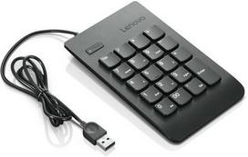usb klaviatura - Lenovo USB Numeric Keypad Gen II Black - 6 nuotrauka