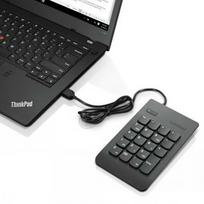 usb klaviatura - Lenovo USB Numeric Keypad Gen II Black - 7 nuotrauka