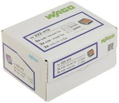 laidu sujungimas - Gnybtas WAGO, 3 x 0,08-4 mm2, 50 vnt. - 2 nuotrauka