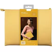 nesiojamo kompiuterio 14 deklas - UNIQ Lyon Laptop Sleeve 14" Canary Yellow - 2 nuotrauka