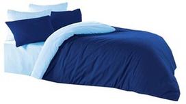 Bradley Duvet Cover Dark Blue/Light Blue 200x210cm