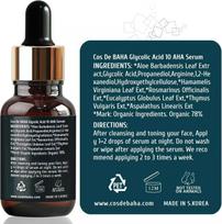 cose de baha - Cos De Baha G Glycolic Acid 10% AHA Serum 30 ml - 4 nuotrauka