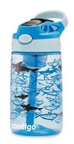 contiga - Vaikiška gertuvė Easy Clean Blue Sharks - 2 nuotrauka