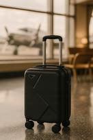 wizzair rankines 40x30x20 - Lagaminas Wizzair, 40x30x20cm juodas (Black) - 3 nuotrauka