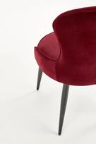 senukai valgomojo kedes - Hamar K366 Chair Dark Red - 5 nuotrauka