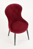 senukai valgomojo kedes - Hamar K366 Chair Dark Red - 8 nuotrauka