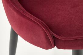 senukai valgomojo kedes - Hamar K366 Chair Dark Red - 10 nuotrauka