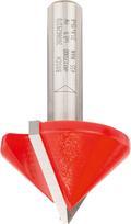 Bosch Expert for Wood V-tipo griovelių freza 2608629370, 90°, kotas 8 mm