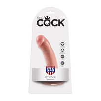 falo imitatoriai - Varpos imitatorius Pipedream - King Cock, 17 cm, kūno spalvos - 3 nuotrauka