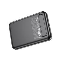 12v power bank - XO PR264, 10000mAh, 20W, magnetic, juodas (black) - 3 nuotrauka