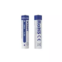 ikraunamos baterijos - Xtar AAA 1.5V 750mAh Įkraunamos Li-ion baterijos 4 vnt. su dėžute - 4 nuotrauka