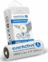 ikraunamos baterijos 3.7v - everActive EV26650-52M Rechargeable Battery 26650 3.7V 5200mAh Micro USB - 7 nuotrauka