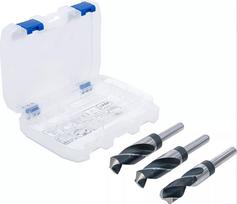 Grąžtų metalui rinkinys Bgs Technic HSS 22-24-25 mm 3 vnt. (8986)