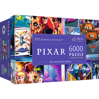 delione 6000 - Trefl Disney Pixar Collection 81038, 96 x 136 cm, 6000 det. - 5 nuotrauka