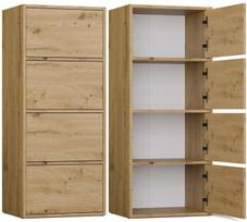 komoda - Komoda Top E Shop Alma, antracitas/ąžuolo, 119 cm x 50 cm x 40 cm - 1 nuotrauka