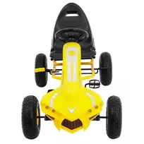 pedaliniai kartingai - RoGer kartingas Champion, geltonas (Yellow) - 2 nuotrauka