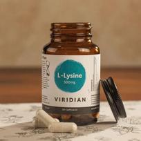 maisto papildai imunitetui - VIRIDIAN L-Lysine 500 mg kapsulės, 90 vnt. - 2 nuotrauka