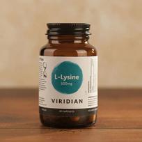 maisto papildai imunitetui - VIRIDIAN L-Lysine 500 mg kapsulės, 90 vnt. - 3 nuotrauka