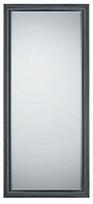 Veidrodis Mirrors&More Mia, kabinamas, 80 cm x 180 cm, Juodas (Black)