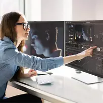 3840x2160 monitoriai - ALOGIC Clarity Max Touch 32" UHD 4K, jutiklinis (Touch) - 7 nuotrauka