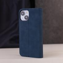 samsung galaxy a52s 5g dekliukas - Telforceone Smart Suede dėklas Samsung Galaxy A52 4G / A52 5G / A52S 5G Tamsiai mėlynas (Navy Blue) - 3 nuotrauka