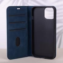 samsung galaxy a52s 5g dekliukas - Telforceone Smart Suede dėklas Samsung Galaxy A52 4G / A52 5G / A52S 5G Tamsiai mėlynas (Navy Blue) - 6 nuotrauka