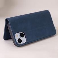 samsung galaxy a52s 5g dekliukas - Telforceone Smart Suede dėklas Samsung Galaxy A52 4G / A52 5G / A52S 5G Tamsiai mėlynas (Navy Blue) - 7 nuotrauka