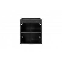 apatine vonios spintele - Vonios spintelė COMAD Nova Black D2 82-50-2D. juoda - 5 nuotrauka