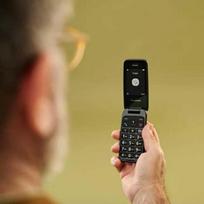 panasonic telefonas mobilusis - Panasonic KX-TU410EXB Black (Juodas) - 2 nuotrauka