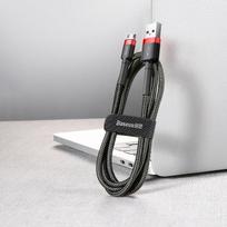 micro usb baseus - Baseus CAMKLF-H91 Black / Red - 6 nuotrauka