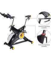 fitness dviratia - HMS Fitness HMS SW7200 Spiningo dviratis - 3 nuotrauka