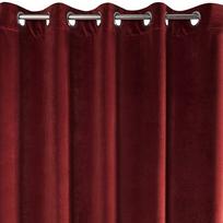 bordo uzuolaidos - Naktinė užuolaida Ria, bordo/sidabro, 140 cm x 250 cm - 7 nuotrauka