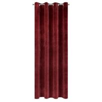 bordo uzuolaidos - Naktinė užuolaida Ria, bordo/sidabro, 140 cm x 250 cm - 8 nuotrauka