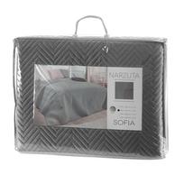 antklode 200x220 senukai - Eurofirany CHON / SOFIA / GRAF 200X220 GRAF Lovatiesė - 4 nuotrauka