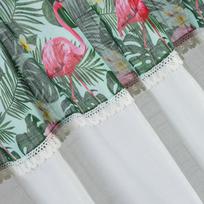 naktines baltos uzuolaido - Eurofirany ZAS/BOTANIC/ZI+B 140X250 TAŚMA - 3 nuotrauka