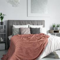 antklode 200x220 senukai - Eurofirany DESIGN 91 Minkštas ir švelnus pledas CINDY su įspaustu raštu, 220X200 cm, spalva: smėlio - 10 nuotrauka