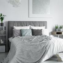 antklode 200x220 senukai - Eurofirany DESIGN 91 Minkštas ir švelnus pledas CINDY su įspaustu raštu, 220X200 cm, spalva: sidabrinė - 10 nuotrauka