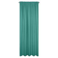 naktines uzuolaidos blackout - Eurofirany LOGAN blackout tipo temdanti naktinė užuolaida, 135 X 270 cm, juosta / tunelis / kabliukai, spalva: turkio - 7 nuotrauka