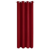 naktines uzuolaidos blackout 250 - Užtemdanti užuolaida, raudonos, 135 cm x 250 cm - 8 nuotrauka