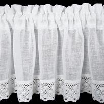 dienine uzuolaida balta - Eurofirany FIR / LISA / B 30X150 Dieninės užuolaidos - 7 nuotrauka