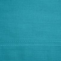 patalyne vaikams - Eurofirany NOVA COLOUR POS/NOVAC/TU/PO Medvilninis antklodės užvalkalas su satino blizgesiu, 220X200 cm, spalva: turkio - 5 nuotrauka