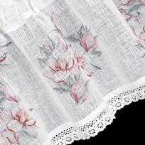 senukai dienines uzuolaidos - Eurofirany FIR / SUZY / B + RÓŻ 30X150 Dieninės užuolaidos - 5 nuotrauka