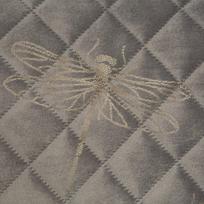 antklodes pledai - Eurofirany CHON / LORI / Sidabrinis 170X210 Sidabrinis Lovatiesė - 4 nuotrauka