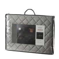 antklodes pledai - Eurofirany CHON / LORI / Sidabrinis 170X210 Sidabrinis Lovatiesė - 6 nuotrauka