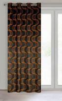 lauko uzuolaidos - Naktinės užuolaidos Pola, juodos/bronzos, 140 cm x 250 cm - 10 nuotrauka