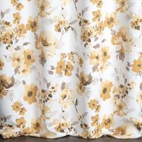 naktines baltos uzuolaido - Eurofirany ZAS / CAREN / B + BEIGE 140X250 TRANS Naktinės užuolaidos - 9 nuotrauka