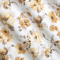 naktines baltos uzuolaido - Eurofirany ZAS / CAREN / B + BEIGE 140X250 TRANS Naktinės užuolaidos - 10 nuotrauka