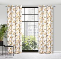 naktines baltos uzuolaido - Eurofirany ZAS / CAREN / B + BEIGE 140X250 TRANS Naktinės užuolaidos - 15 nuotrauka