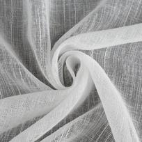 dienines uzuolaidos su ziedais - Dieninė užuolaida FAP-01, baltos, 300 cm x 250 cm - 4 nuotrauka